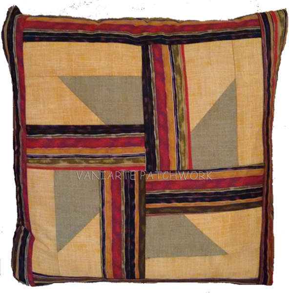 Capa para Almofada Patchwork