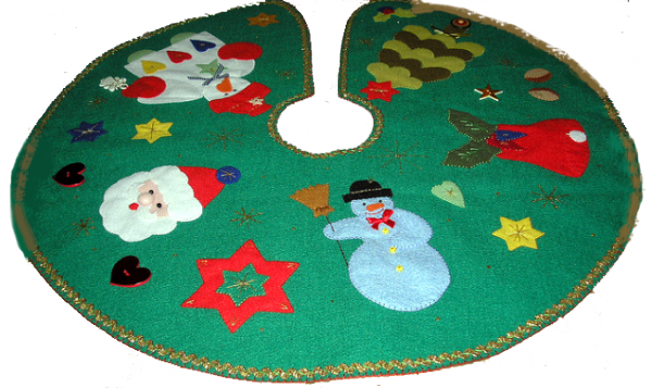 Saia para árvore de natal - Cód. 124595