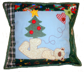 Capa para Almofada Urso  - Cód. 124588