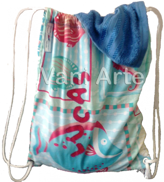 Mochila toalha  - Cód. 124581