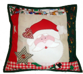 Capa para Almofada Papai Noel - Cód. 124587